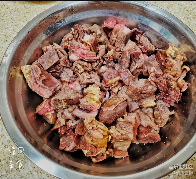 【春天里的应景美食】——红烧牛肉