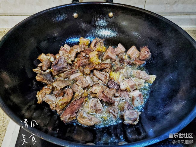 【春天里的应景美食】——红烧牛肉
