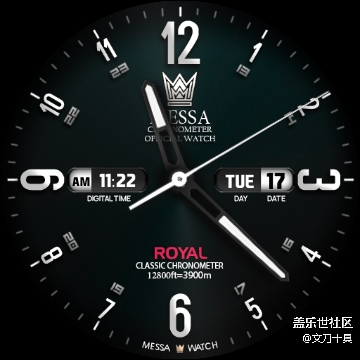 最爱的表盘，从没换过。