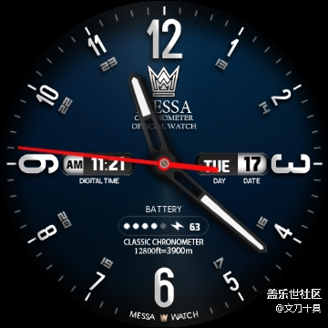 最爱的表盘，从没换过。