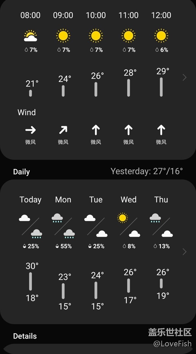 现在换的中国气象的天气预报真的是超不准！
