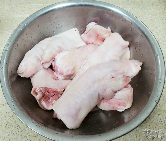 【宅家厨艺大PK】+黄焖猪手