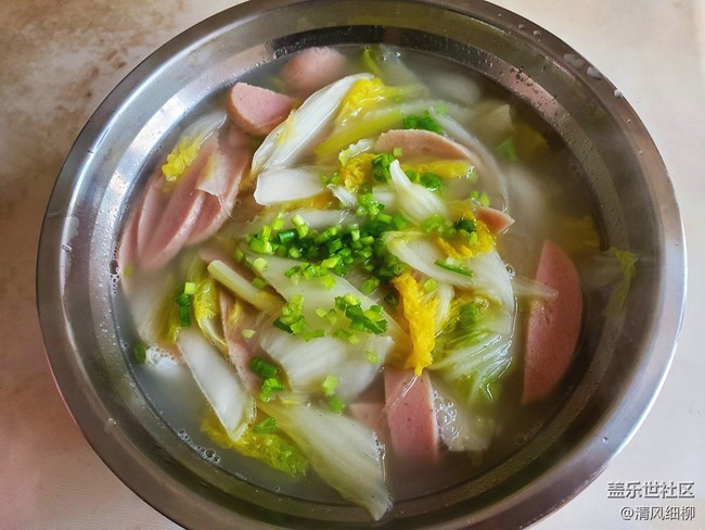 【宅家厨艺大PK】+翡翠白玉火腿汤