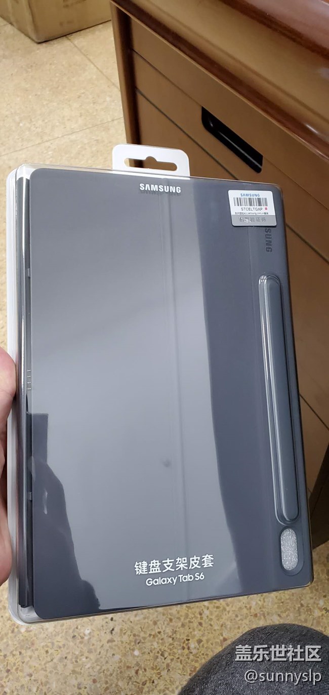 新购买的tab s6