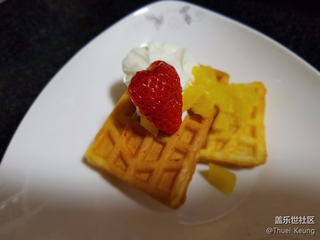 自制华夫饼