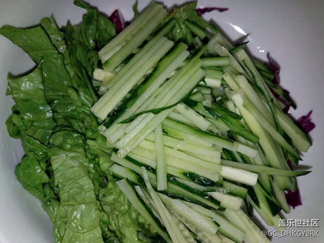 【我家的绿色美食】+蔬菜沙拉