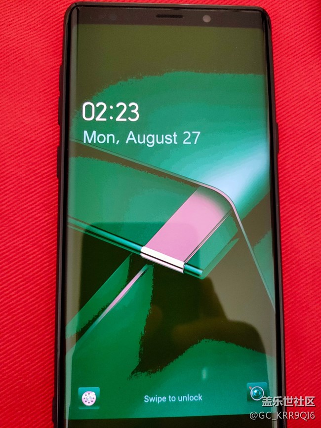 三星note9屏幕变黄变花有灰色横纹有暗斑