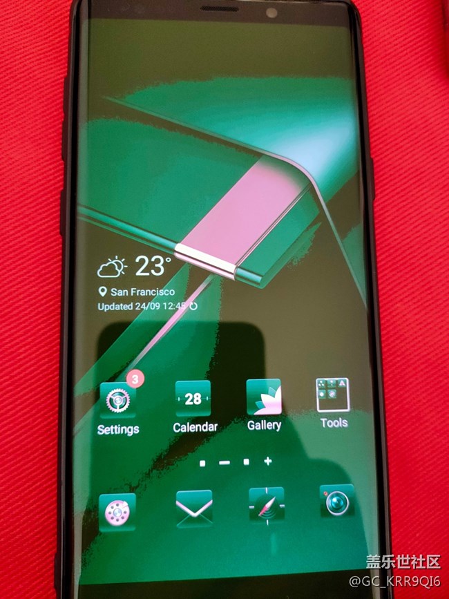 三星note9屏幕变黄变花有灰色横纹有暗斑