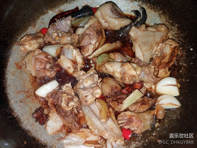 【家常菜】+红烧鸡块