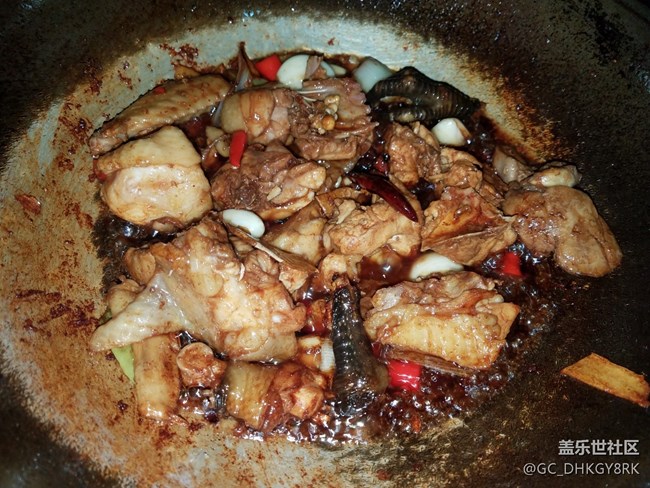 【家常菜】+红烧鸡块