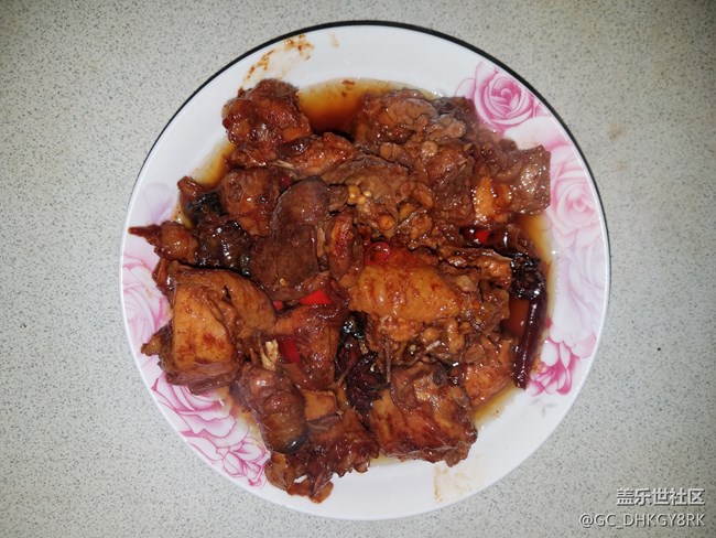 【家常菜】+红烧鸡块