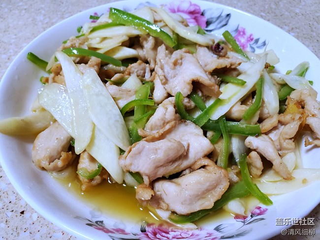 【学做家常菜】+熘鸡片