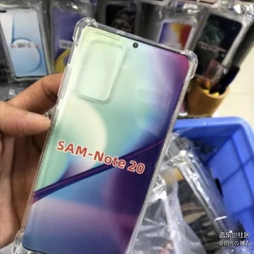 三星 Galaxy Note 20 系列保护壳曝光：相机模块超大