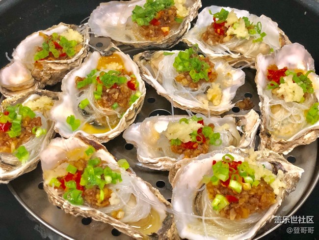 【午夜饕餮】半夜拉仇恨的蒜蓉生蚝