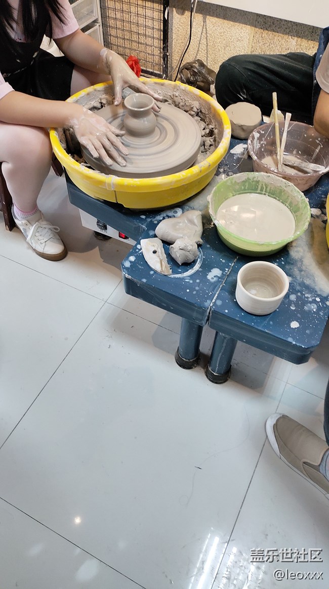 陶艺拉胚