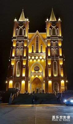 满州里夜色