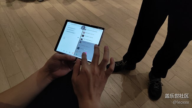 Galaxy Fold2新品品鉴会