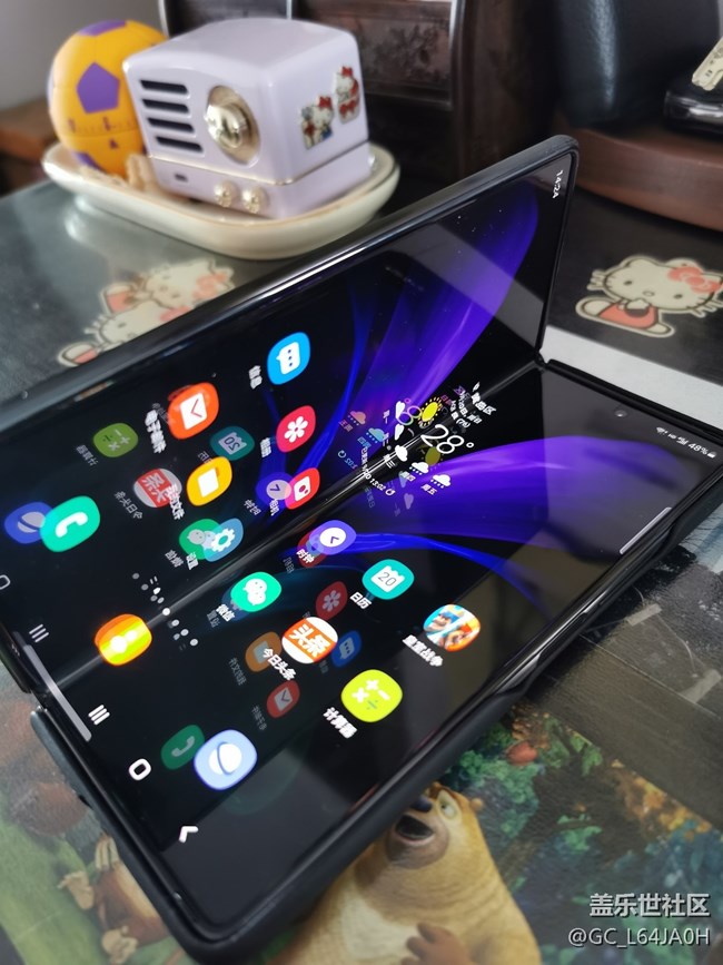 fold二代收到啦！