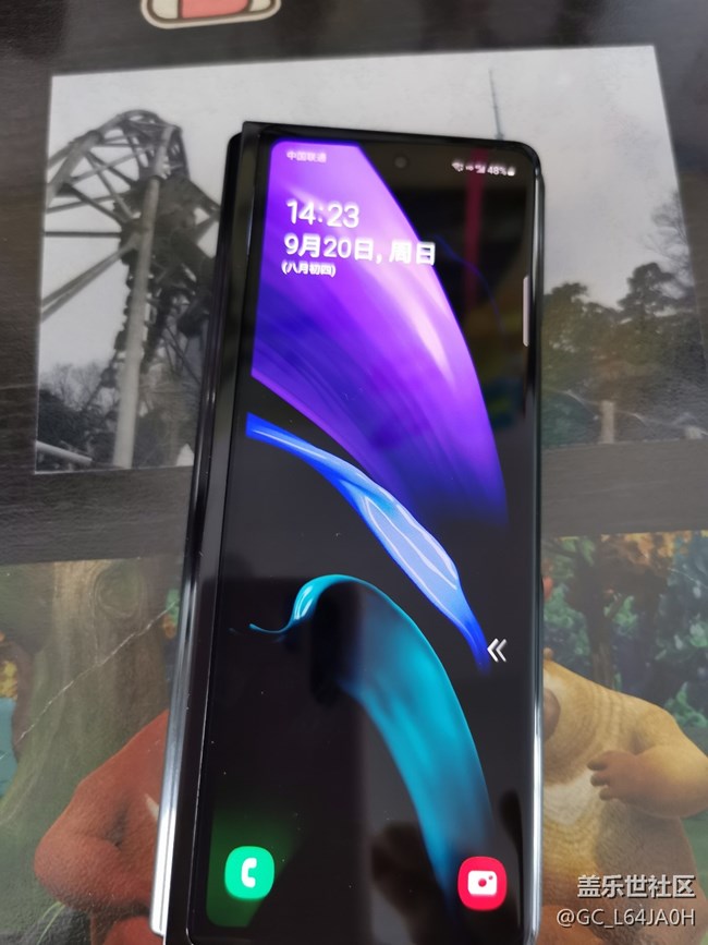 fold二代收到啦！