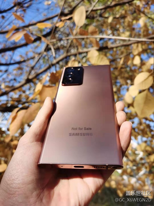 【Galaxy Note20星粉体验团】尊贵奢华有内涵