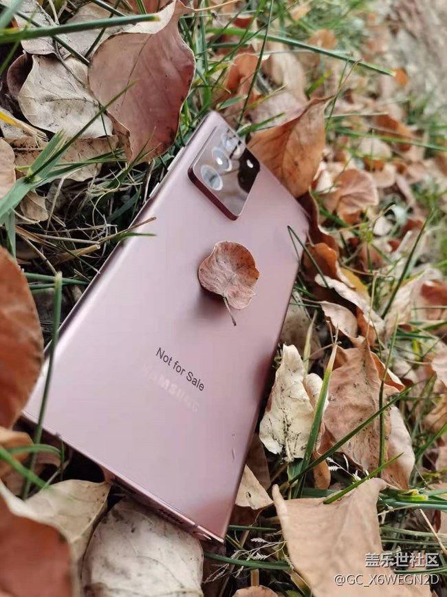 【Galaxy Note20星粉体验团】尊贵奢华有内涵