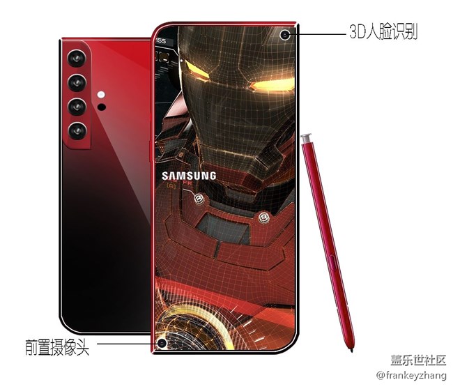 自制 Galaxy S21 Ultra 钢铁侠版