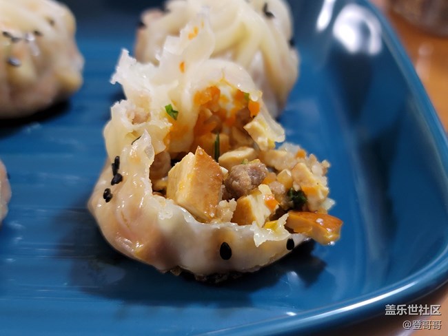 【登哥美食】香干肉末水煎包