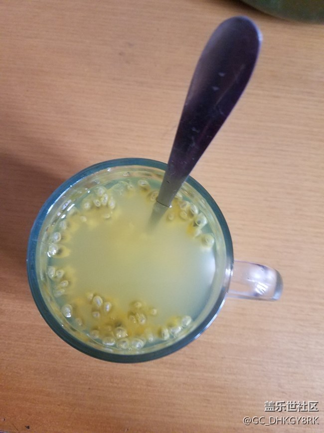 蜂蜜百香果茶