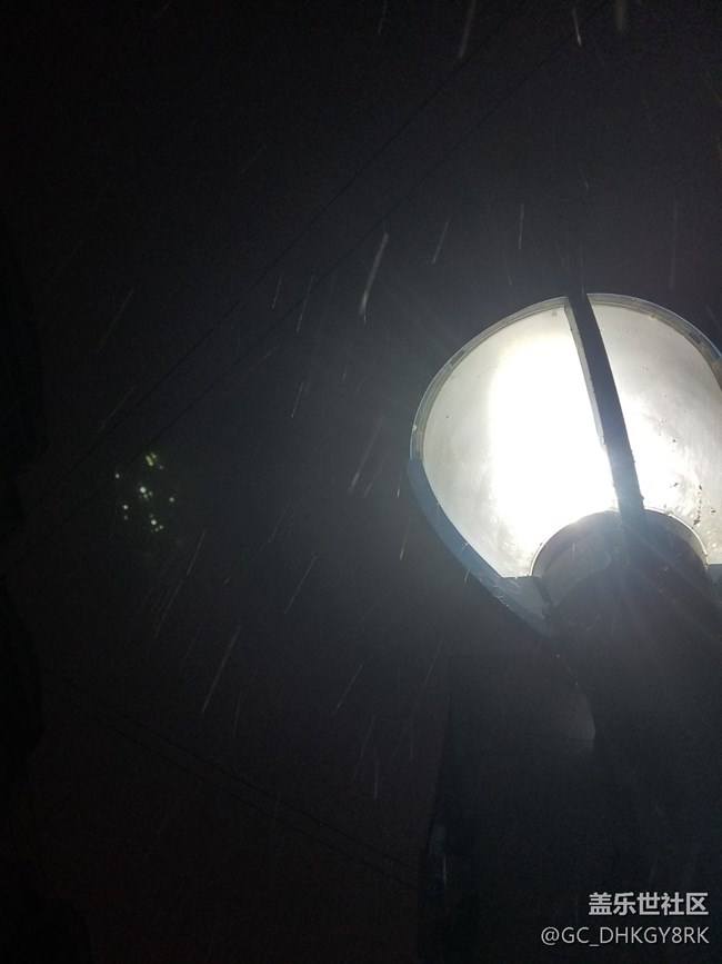 下雪了