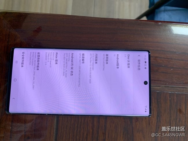 三星note10+ （sm-n975u1） 应该是美版公开版没4g网络