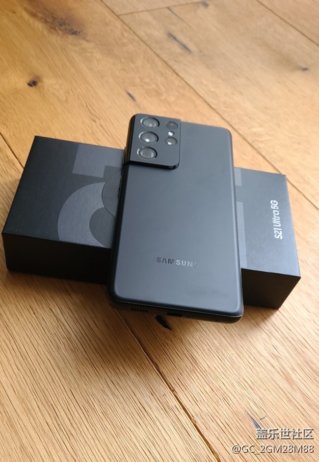 S21U黑色的，昨天拿到的，今天来上个图