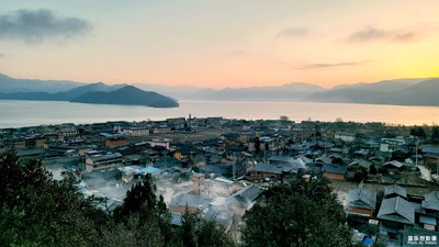 带着note20u游云南之泸沽湖大洛水风光