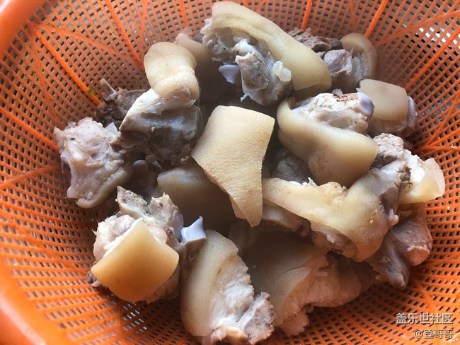 【登哥美食】红烧猪脚～满满胶原蛋白