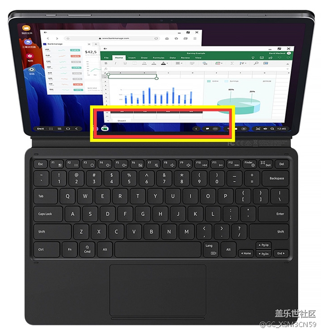 tab s7+ 键盘连接区域发热严重，大家的是不是这样？