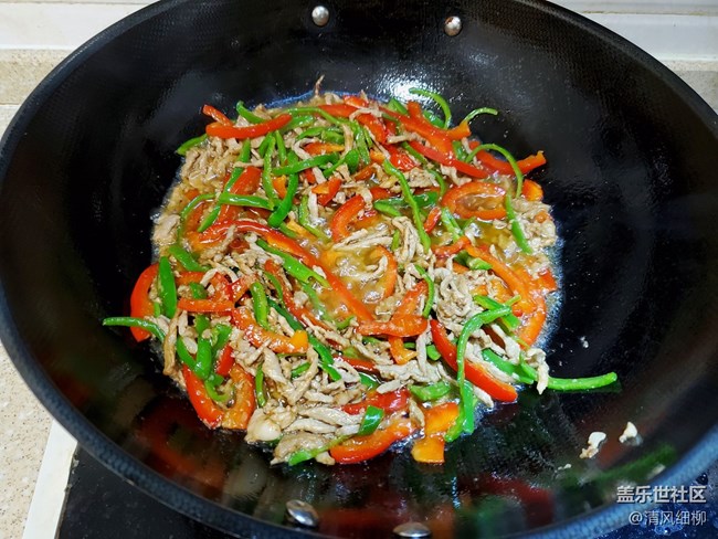 【美食推介】+双椒肉丝