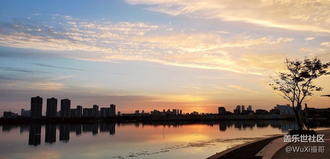 蠡湖晚霞