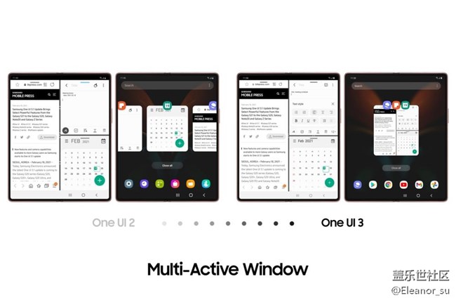 Galaxy Z Fold2 5G One UI 3.1: 为用户带来更好的使用体验
