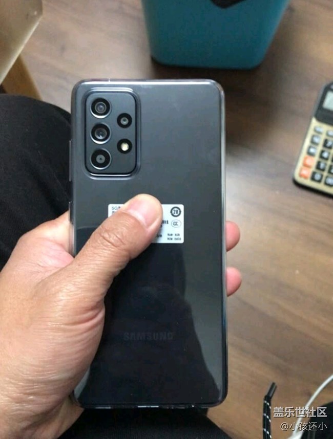【我身边的Galaxy A52 5G】经典黑