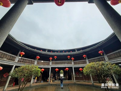 【出游记】+雨中游永定土楼