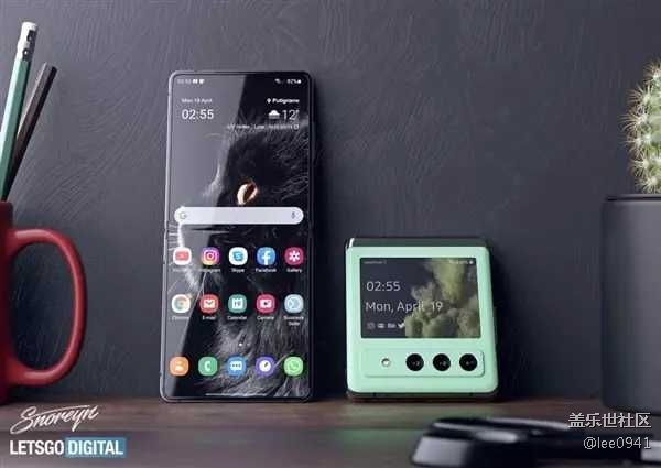 骁龙888加持！三星Galaxy Z Flip 3外形曝光