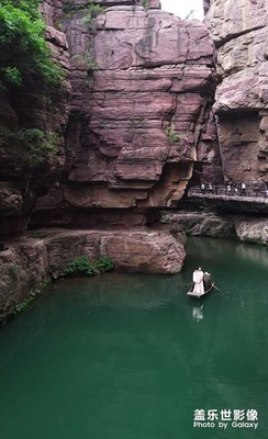 红石峡掠影