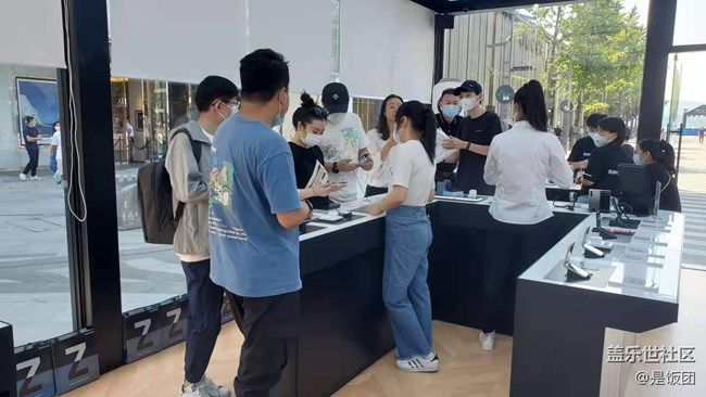 #三星快闪店打卡 【杭州首发体验】杭州湖滨步行街快闪店