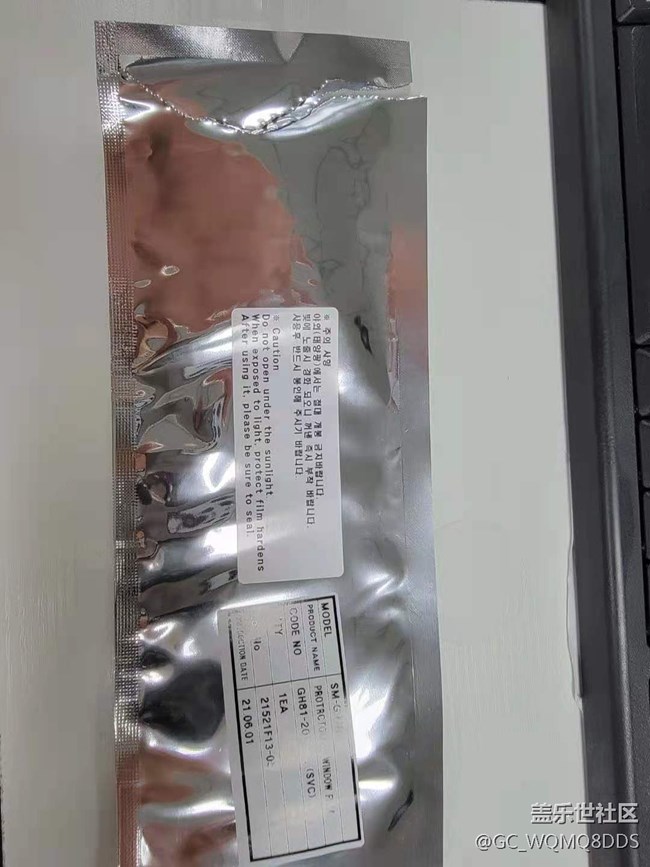 S21Ultra 原厂膜长什么样