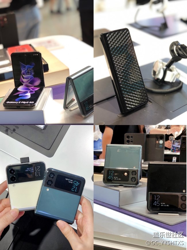 三星快闪店打卡❤️ 精致时尚单品！三星新款折叠手机