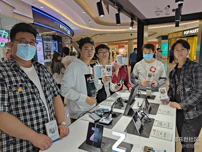 #三星 Z Flip3 Fold3 快闪店打卡#+济南快闪店欢乐回顾
