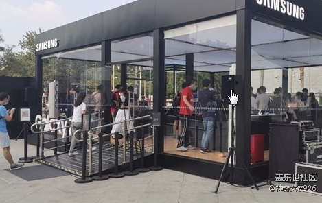 ＃三星快闪店打卡＋三里屯快闪Z Fold 3和Z Flip3