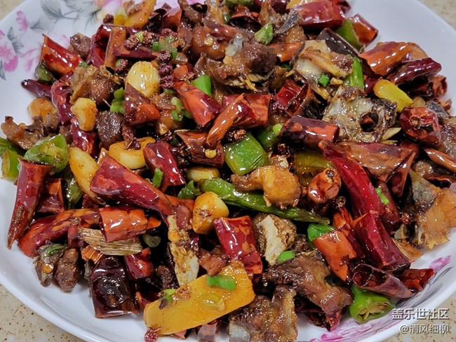 【假期美食】+美味下酒菜【干煸辣子鸡】