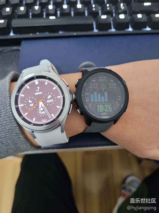 【Galaxy Watch4系列星粉体验团】+佳明245的PK