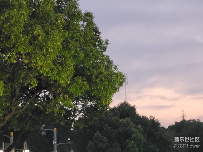 #再回首——傍晚的天空