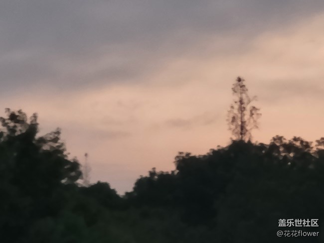 #再回首——傍晚的天空